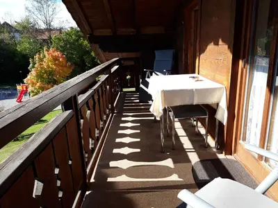 Ein Balkon oder eine Terrasse in der Unterkunft Apartment Utschneider-Holzer