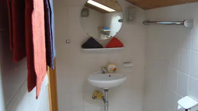 Ein Badezimmer in der Unterkunft Apartment Utschneider-Holzer