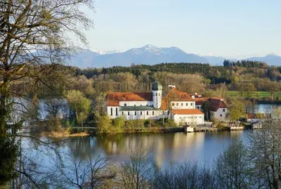 Naturlandschaft in der Nähe der Ferienwohnung