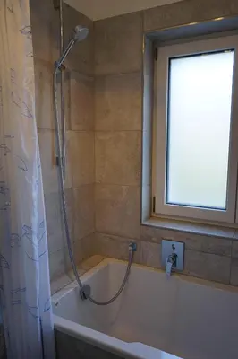Ein Badezimmer in der Unterkunft Ferienwohnung Aribo