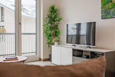 TV/Unterhaltungsangebot in der Unterkunft Alpenmurmel