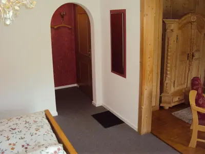 Ein Bett oder Betten in einem Zimmer der Unterkunft Gästehaus Fischer