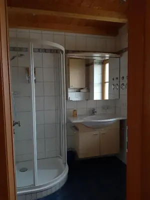 Ein Badezimmer in der Unterkunft Ferienwohnung Bartl