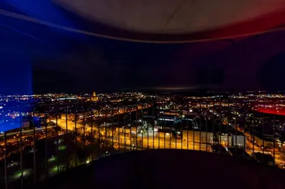 Ein allgemeiner Blick auf Augsburg oder ein Stadtblick von der Ferienwohnung aus