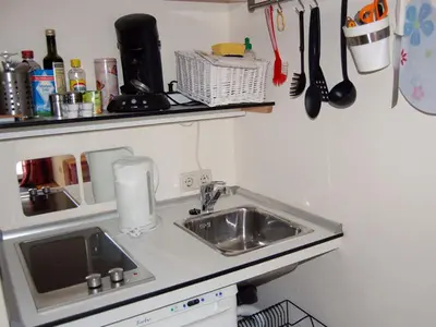 Küche/Küchenzeile in der Unterkunft Landhaus Ambiente