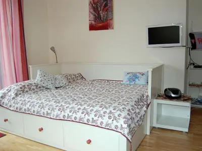Ein Bett oder Betten in einem Zimmer der Unterkunft Landhaus Ambiente