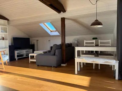 TV/Unterhaltungsangebot in der Unterkunft Apartment Am Weinberg