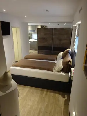 Ein Sitzbereich in der Unterkunft Appartement Ambiente