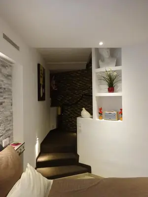 Ein Sitzbereich in der Unterkunft Appartement Ambiente