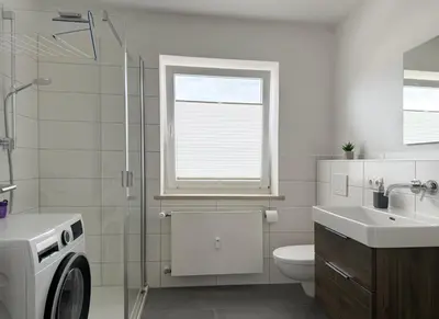 Ein Badezimmer in der Unterkunft Ferienwohnung Sonnenblick
