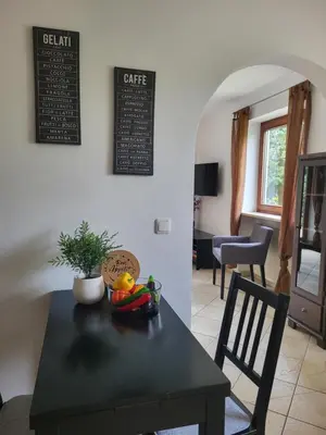 TV/Unterhaltungsangebot in der Unterkunft Idyllisches Ferienhaus mit Ausblick