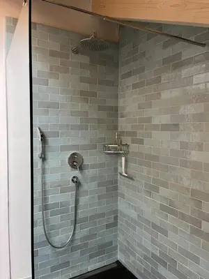 Ein Badezimmer in der Unterkunft Mountain Hideout Wolfsee