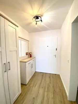 Küche/Küchenzeile in der Unterkunft Komfortable Wohnung in zentraler Lage
