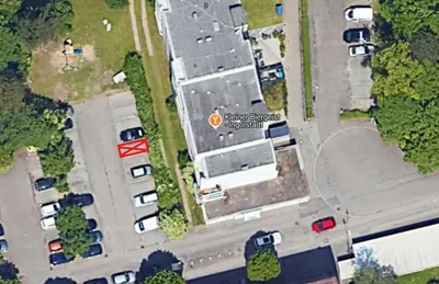 Blick auf Komfortable Wohnung in zentraler Lage aus der Vogelperspektive