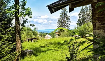 Naturlandschaft in der Nähe der Ferienwohnung