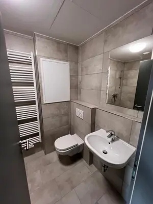 Ein Badezimmer in der Unterkunft Firstsleep Ebersberg