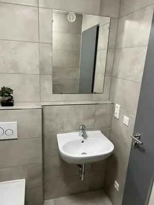 Ein Badezimmer in der Unterkunft Firstsleep Ebersberg