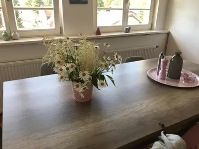 Grundriss der Unterkunft Dachgeschoss Wohnung mit Traum Bergblick