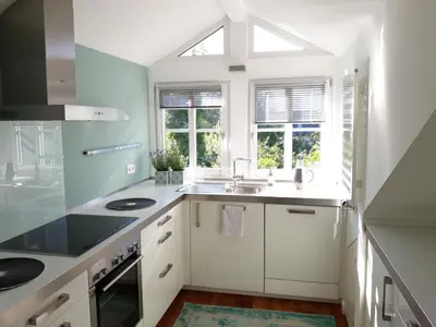 Küche/Küchenzeile in der Unterkunft Apartment Schreyegg