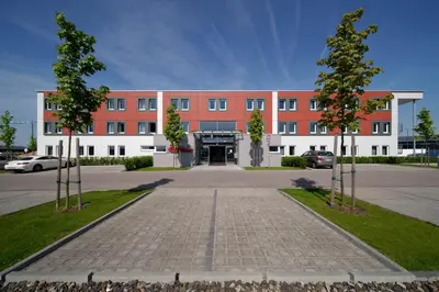 Das Gebäude in dem sich das Hotel befindet