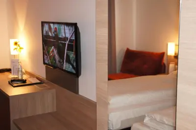 TV/Unterhaltungsangebot in der Unterkunft Euro Hotel Friedberg