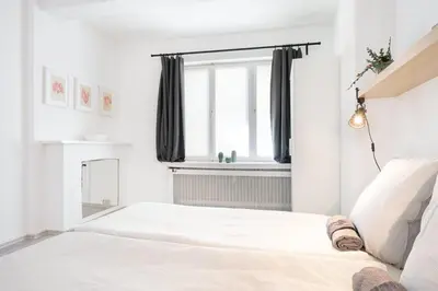 Ein Bett oder Betten in einem Zimmer der Unterkunft Top floor apartment next to Marienplatz