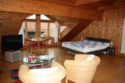 Ein Bett oder Betten in einem Zimmer der Unterkunft Michlhof