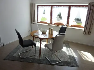Ein Sitzbereich in der Unterkunft Michlhof