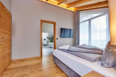 Ein Bett oder Betten in einem Zimmer der Unterkunft Chalet Beatrice