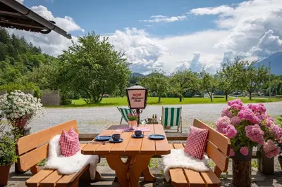 Naturlandschaft in der Nähe der Ferienwohnung