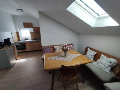 Küche/Küchenzeile in der Unterkunft Wohnung Zulic