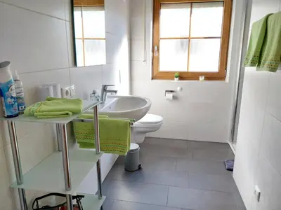 Ein Badezimmer in der Unterkunft Kern's Hoamat