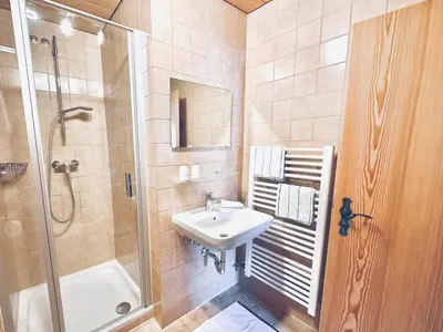 Ein Badezimmer in der Unterkunft Ferienhaus Daxenberger