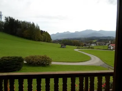 Naturlandschaft in der Nähe des Bauernhofs