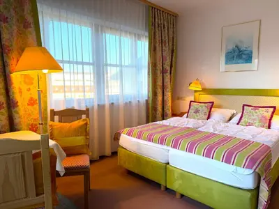 Ein Bett oder Betten in einem Zimmer der Unterkunft Fackler Apartments