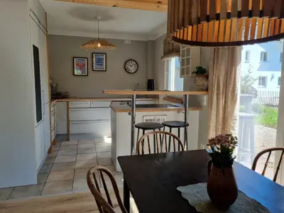 Küche/Küchenzeile in der Unterkunft Boutique Ferienhaus Chiemsee