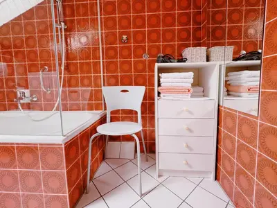 Ein Badezimmer in der Unterkunft Ferienwohnung Wallner