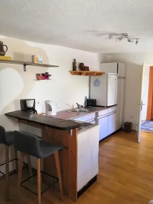 Küche/Küchenzeile in der Unterkunft Sonnenhaus