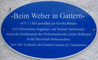 Ein Zertifikat, Auszeichnung, Logo oder anderes Dokument, das in der Unterkunft Ferienwohnung Lechner ausgestellt ist