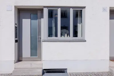 Grundriss der Unterkunft Lumen Homes - Altstadt-Studio direkt im Zentrum, Küche, öffentlicher Parkplatz ums Eck