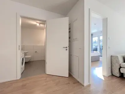 Ein Sitzbereich in der Unterkunft Bergblick