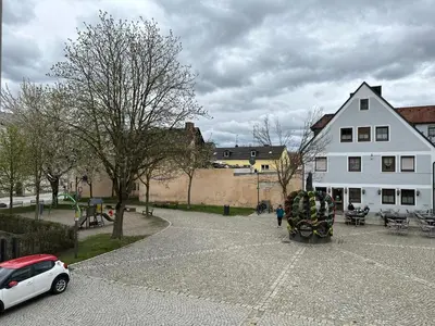 Das Gebäude in dem sich das Hotel befindet