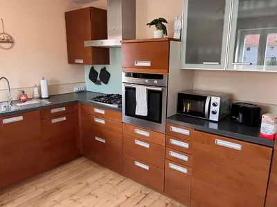 Küche/Küchenzeile in der Unterkunft Modern, Geräumig, Bayerisch - Haus in Lengenfeld