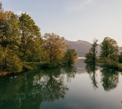 Naturlandschaft in der Nähe der Ferienwohnung