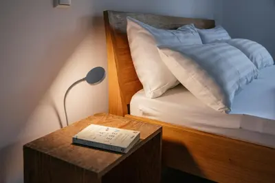 Ein Bett oder Betten in einem Zimmer der Unterkunft Haus Herzogstand - Ferienwohnungen in Kochel am See