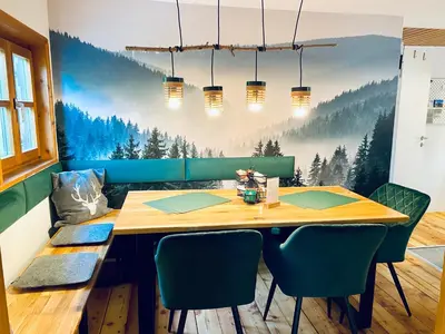 Grundriss der Unterkunft Belisima Apartments I Ferienwohnungen Fischbachau - Schliersee I Historisch & Cozy mit Bergblick I 2 Schlafzimmer