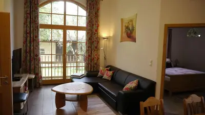 TV/Unterhaltungsangebot in der Unterkunft Ferienwohnung Schmidhof