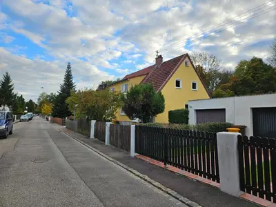 Die Umgebung um das Privatzimmer