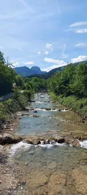 Naturlandschaft in der Nähe der Ferienwohnung