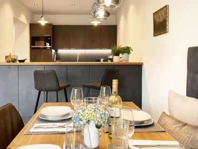 Grundriss der Unterkunft Ferienwohnung h9 Tal mit Sauna und Bergblick